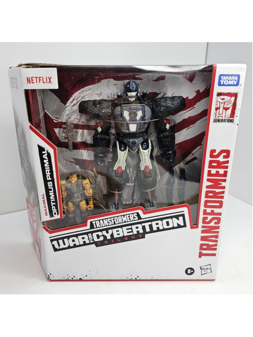 SEALED OPTIMUS PRIMAL Hasbro Transformers War for Cybertron Netflix NEW